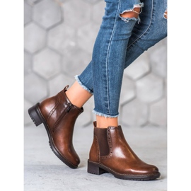 Filippo Cizme maro cu piele ecologică 1 Filippo Cizme maro cu piele ecologică 1