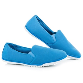 Mckeylor Adidași din material textil albastru 2