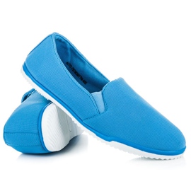 Mckeylor Adidași din material textil albastru 1