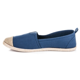 Mckeylor Espadrile balerini albastru 4