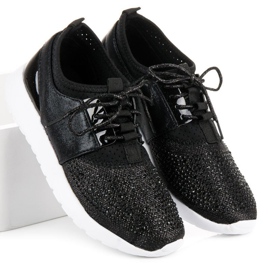 Pantofi slip-on eleganti negru 2