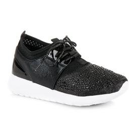 Pantofi slip-on eleganti negru 4
