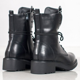 Seastar Muncitori clasici cu cristale negru 1