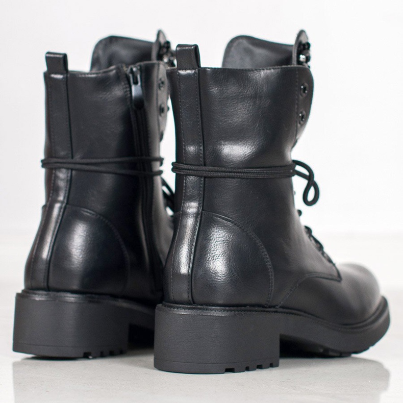 Seastar Muncitori clasici cu cristale negru 1