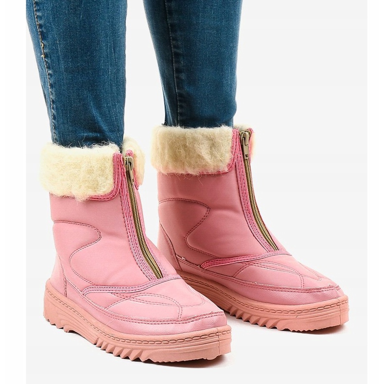 Ghete roz pentru zăpadă botine 69 1