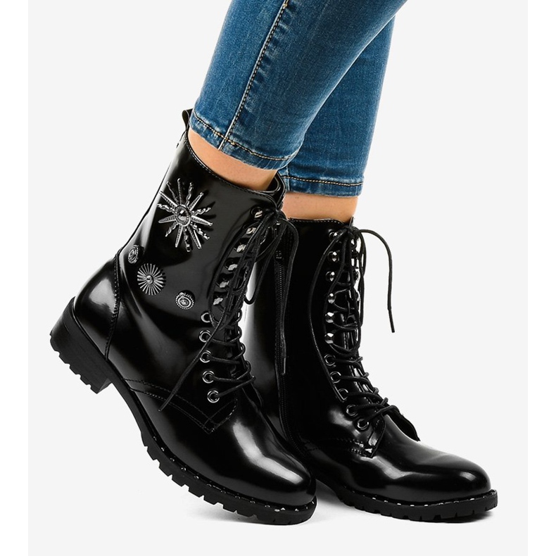 Cizme negre de lucru SA8023 negru 2