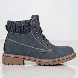 Goodin Trappers With Sheepskin albastru 4