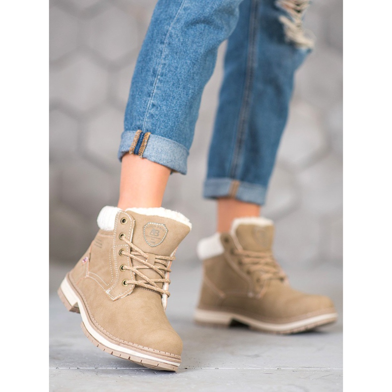 Arrigo Bello Trappers la modă maro 2