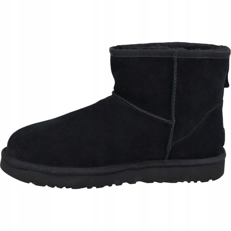 Logo Ugg Classic Mini cauciuc W 1108231-BLK negru 1