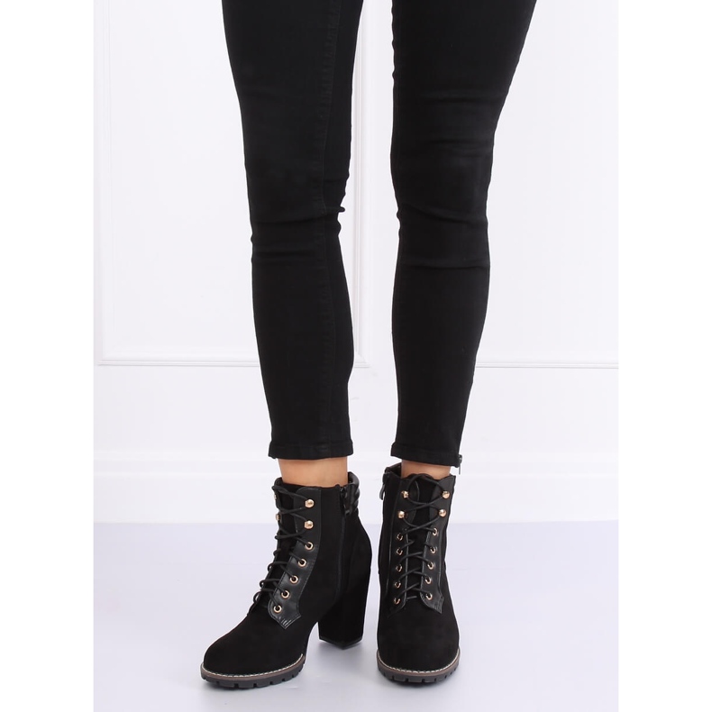 Tocuri înalte negre 995-37 Negre negru 2