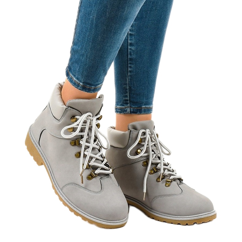 Cizme de drumeție gri fără izolație XDS1702 1