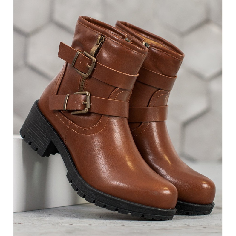 SHELOVET Muncitori clasici maro 1