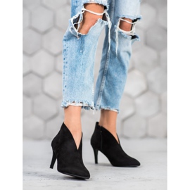 Filippo Cizme sexy pe toc înalt negru 2