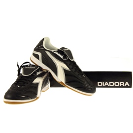 Pantofi sport de interior Diadora 157312 negri alb negru 4