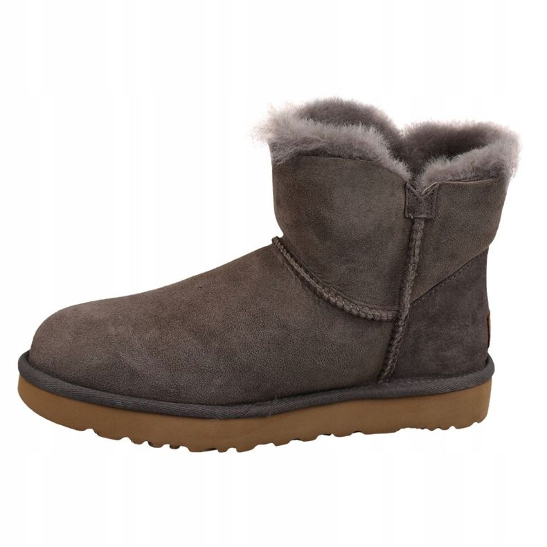Pantofi Ugg Mini Bailey Button Ii W 1016422-MOLE maro 1