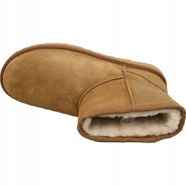 Încălțăminte Ugg Classic Mini Ugg Logo cu cauciuc W 1108231-CHE maro 2