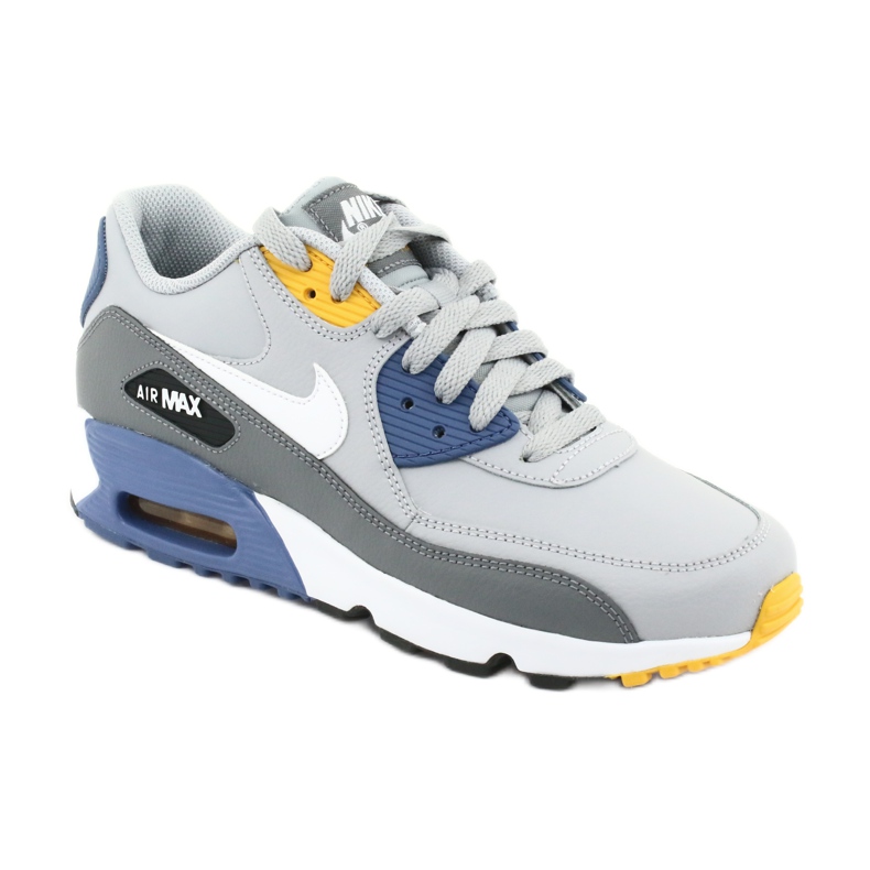 Nike Air Max 90 Ltr Gs Jr 833412-026 alb albastru gri 1