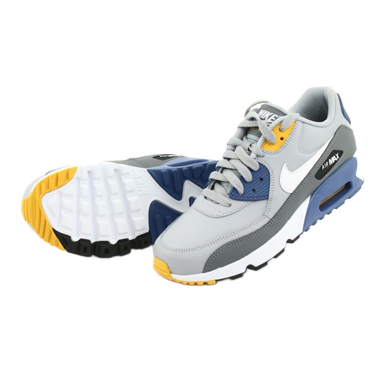 Nike Air Max 90 Ltr Gs Jr 833412-026 alb albastru gri 5
