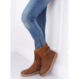 Ghete izolate camel BM-9063 Camel maro 2