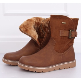 Ghete izolate camel BM-9063 Camel maro 5