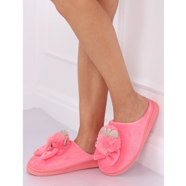 Papuci de damă roz închis DD112 Roșu 1