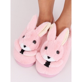 Papuci pentru femei iepurași roz deschis MA17 Roz 1 Papuci pentru femei iepurași roz deschis MA17 Roz 1