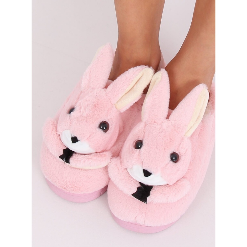 Papuci pentru femei iepurași roz deschis MA17 Roz 1 Papuci pentru femei iepurași roz deschis MA17 Roz 1