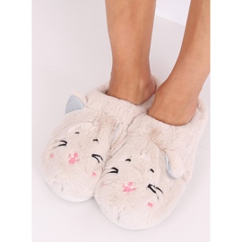 Papuci bej femei MA16 Milk White 1