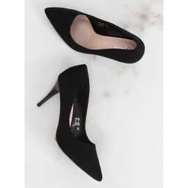 Pompele pe un toc confortabil negru NF-49P Negru 1