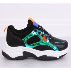 Pantofi sport negri CB-19055 tip negru II 2