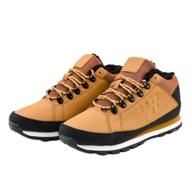 Cizme de zăpadă izolate galbene 9WH917 negru multicolor 2