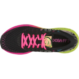 Pantofi de alergare Asics Gel-Noosa Ff 2 W T869N-001 negru multicolor 2 Pantofi de alergare Asics Gel-Noosa Ff 2 W T869N-001 negru multicolor 2