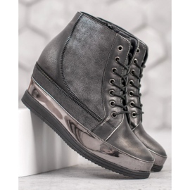 Sergio Leone Adidași argintii gri 1