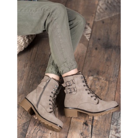 Sergio Leone Cizme cu cordon cald maro 2 Sergio Leone Cizme cu cordon cald maro 2