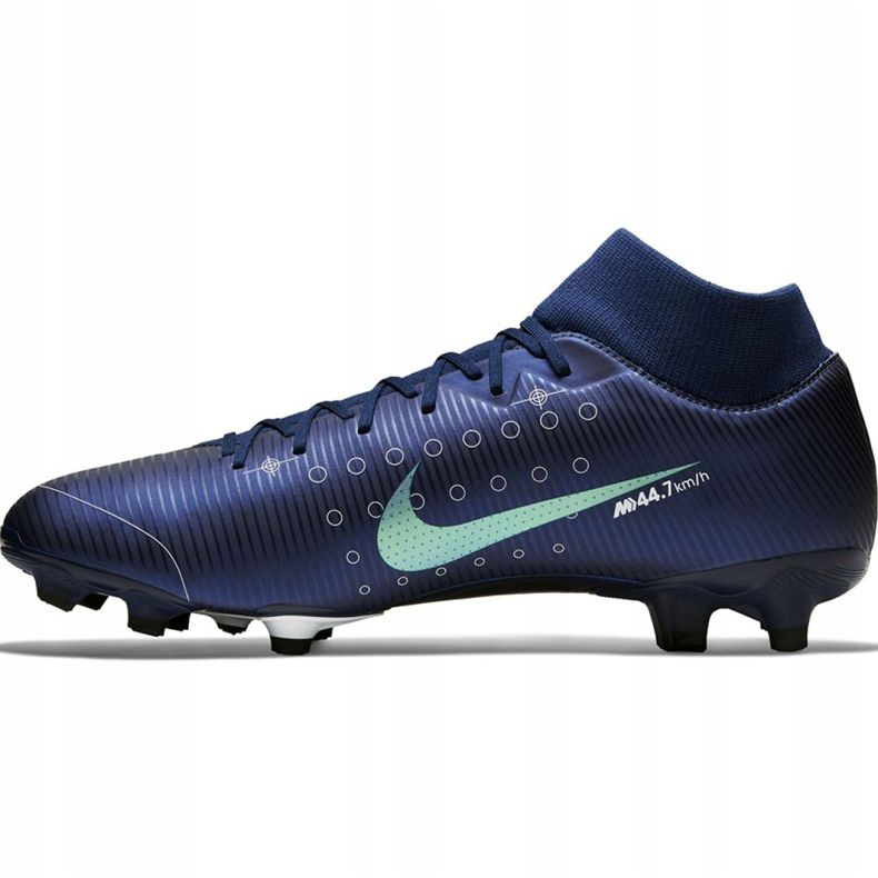 Pantof de fotbal Nike Mercurial Superfly 7 Academy Mds FG / MG M BQ5427 401 albastru albastru 2