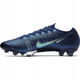 Pantof de fotbal Nike Mercurial Vapor 13 Elite Mds Fg M CJ1295 401 albastru marin albastru 2