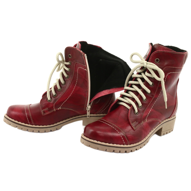 Ghete izolate cu glisor Naszbut 845 roșu 5