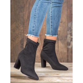 Filippo Cizme cu alunecare elegantă negru 1 Filippo Cizme cu alunecare elegantă negru 1