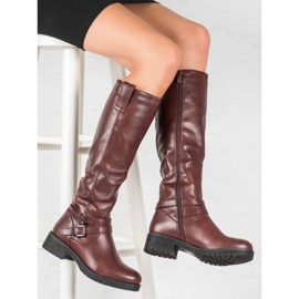 Super Me Cizme calde roșu 1