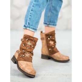 Super Mode Muncitori decorati maro 1 Super Mode Muncitori decorati maro 1