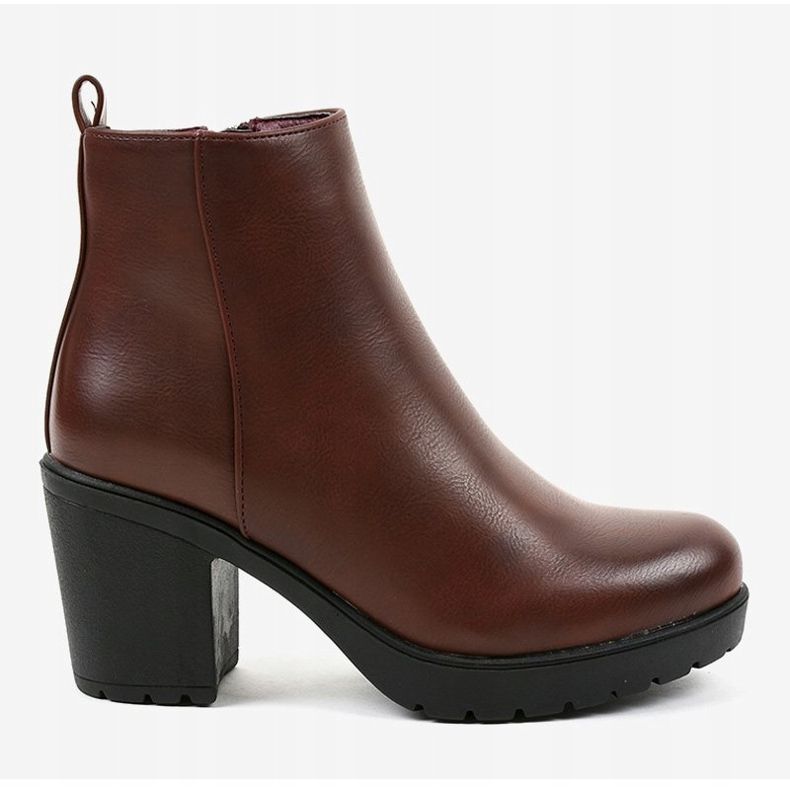 Ghete burgundă pe post BM172 roșu 2