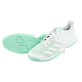 Pantofi Adidas Ligra 6 W BC1035 alb verde 5