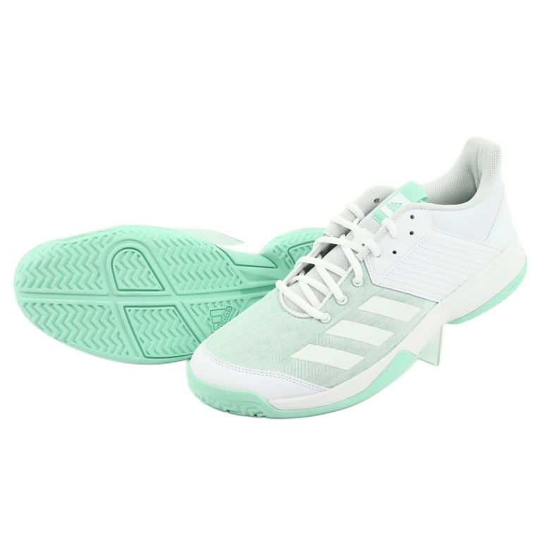Pantofi Adidas Ligra 6 W BC1035 alb verde 5