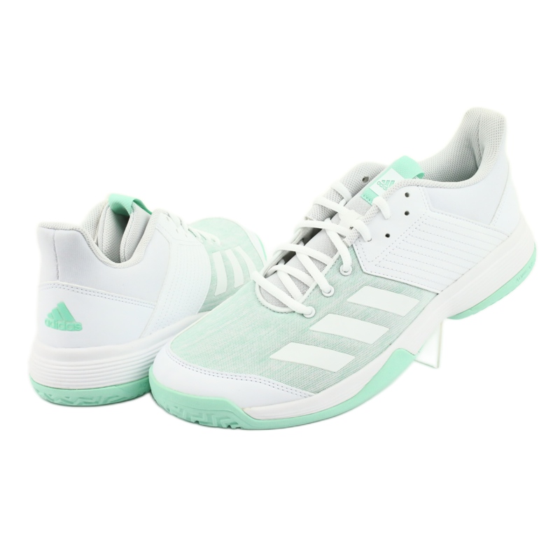 Pantofi Adidas Ligra 6 W BC1035 alb verde 4