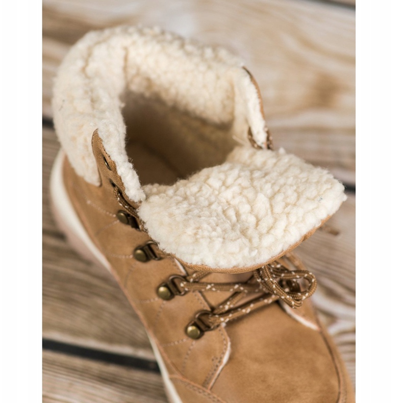 Arrigo Bello Cizme de iarnă calde bej 1