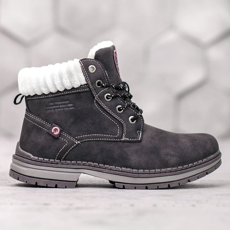 Arrigo Bello Trappers la modă negru 2