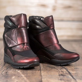 Sergio Leone Adidași cu velcro roșu 1 Sergio Leone Adidași cu velcro roșu 1