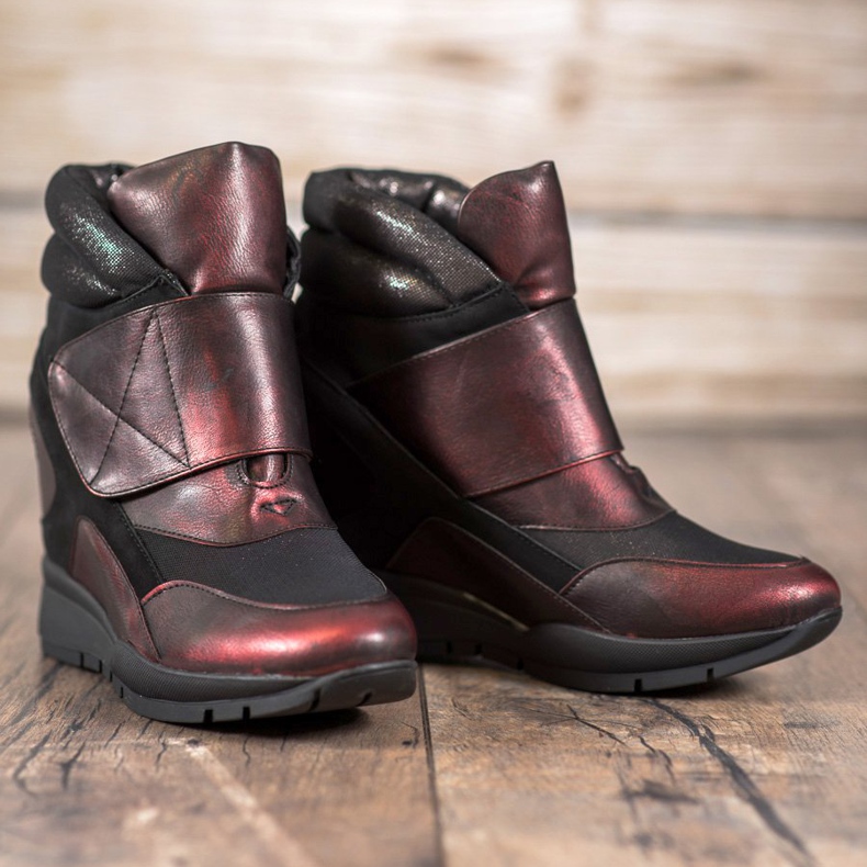 Sergio Leone Adidași cu velcro roșu 1 Sergio Leone Adidași cu velcro roșu 1