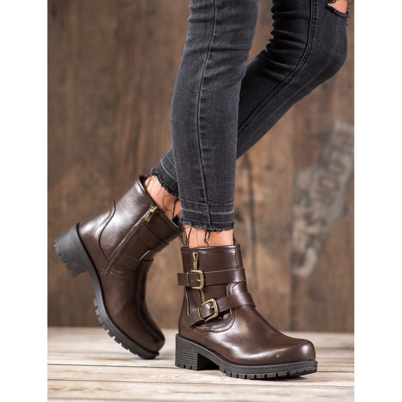 SHELOVET Muncitori clasici maro 1