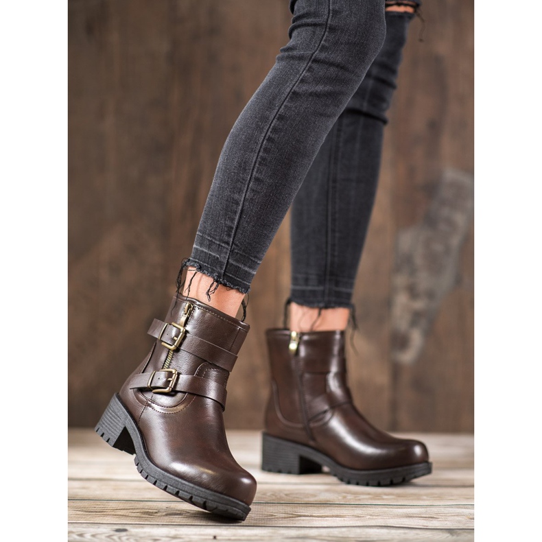 SHELOVET Muncitori clasici maro 2